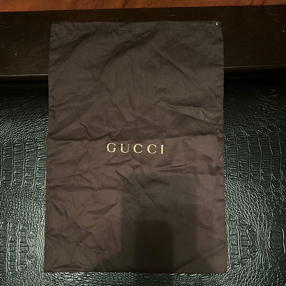 Gucci Black Dust Bag